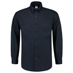 Tricorp Casual 701004 werkhemd lange mouw basis marine blauw maat  4XL