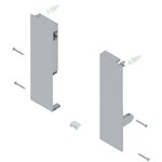 Blum fronthouder set  voor binnenlade D TANDEMBOX Antaro  Kleur: Lichtgrijs