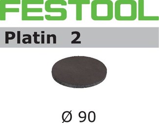 Festool Schuurschijf Platin 2 Stf-D90/0 S2000 15x