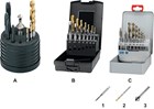 Phantom 292601990 Set machinetappen/6 (combinatie) 22.200/22.201: M3 - M12 + 11.451: 2.5 - 10.2