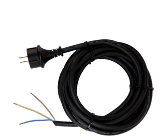 Qwatt Pro neopreen aansluitsnoer 3-aderig - Klasse I - 3 x 1,5 mm² - 3 m - 2511123