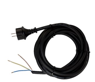 Qwatt Pro neopreen aansluitsnoer 3-aderig - Klasse I - 3 x 2,5 mm² - 5 m - 2511126
