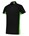 Tricorp Workwear 202002 Bi-Color unisex poloshirt Zwart Limegroen S