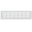 Nedco ventilatiestrip alu.wit 300 x 80mm wit