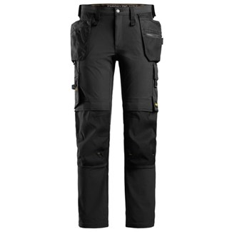Snickers Workwear 6271 Full Stretch Werkbroek met holsterzakken zwart - maat 64