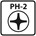 Hoenderdaal gipsplaatschroef - HI-LO zwart gefosfateerd - PH-2 - 3.9x35mm
