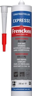 Frencken constructielijm - Expresse - 310 ml koker - transparant  