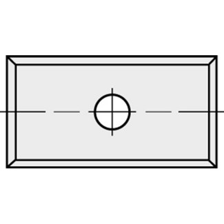 JSO-TR keermessen [10x] HW - 12x12x1.5 mm - 4-zijdig geslepen - 72020-6-01200