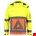 Tricorp soft shell Jack Verkeersregelaar - Safety - 403002 - fluor oranje/geel - maat S