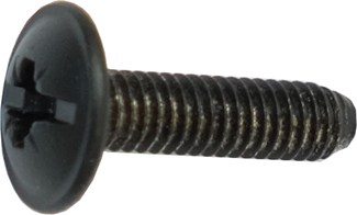 Vijs verbindinghuls M4 x 15mm, zwart