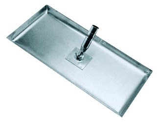 Het Melkmeisje betonverdeler - 120x20cm - aluminium - zonder steel