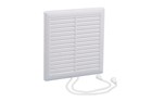 Nedco afsluitbaar ventilatierooster 200 x 200 mm wit
