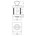 Intersteel vierkante rozetten met toilet/badkamer sluiting - 55x55x10 mm - antraciet grijs
