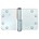 BSW kogelstiftpaumelle - gegalvaniseerd afgerond - 89 x 152 x 3 mm - bb 807 gv-rd - draairichting 1