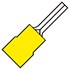 Klemko geisoleerde pensteker - A 4630 SR - 48 A - 2.63-6.64 mm² - geel