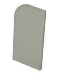 Berma decor profiel voor greeploze keukens - eindkap rechts L-vorm - aluminium geanodiseerd - 566447LS