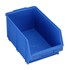 Stapelbak kunststof - 350 x 200 x 150 mm - blauw B4