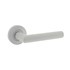Intersteel deurkruk op rond rozet - Bastian - Ø 52x10 mm - wit