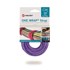 Velcro kabelbinder - One-wrap strap - klittenband - 2 x 20 mm - paars - 25 st - 55804507