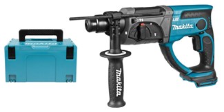Makita DHR202ZJ  accu combihamer SDS-Plus 18V - excl. accu en lader in Mbox