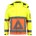 Tricorp soft shell Jack Verkeersregelaar - Safety - 403002 - fluor oranje/geel - maat L