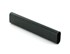 Garderobestang ovaal 30x14/1000mm mat zwart - aluminium