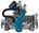 Makita radiaal afkortzaag - LS004GM102 - 40 V Max - 260 mm - 4,0 Ah accu, snellader en AWS zender - in doos