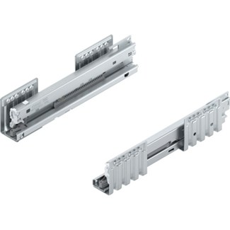 Blum MERIVOBOX 40kg  Corpusprofielset L+R, 270mm,  BLUMOTION/TIP-ON BLUMOTION  Kleur: verzinkt
