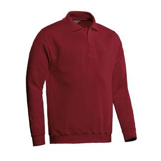 SANTINO polosweatshirts - ROBIN - bordeaux - maat S