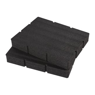 Milwaukee PACKOUT foam insert (2st) - twee/drie lades