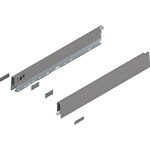 Blum MERIVOBOX zijkant N-hoogte, R+L, 500mm Kleur: indium grijs