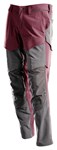 MASCOT Customized Broek kniezak - 22379-311 - bordeaux/steengrijs - 76C54