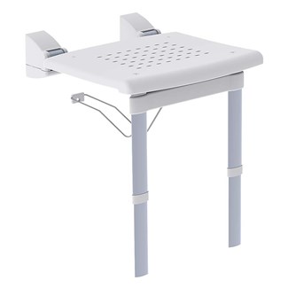 SecuCare douchestoel - opklapbaar - met pootjes - 8045.005.03