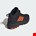 Adidas werkschoenen Gradix Mid S3S zwart/oranje - maat 41