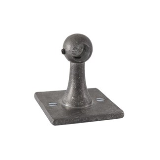 Dauby eindsteun - Pure Plus Square - ruw metaal - links