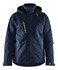 Blåkläder 4484 winterjas 4-weg stretch - blauw/High Vis geel maat 3XL