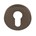 Formani LBY50 BASICS cilinderplaatje rond pvd mat brons