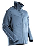 Mascot® 22503-681-85 modern fit fleecetrui met rits - steenblauw - maat 3XL
