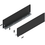 blum LEGRABOX zijkant L+R  C-hoogte, 650mm Kleur: carbon zwart