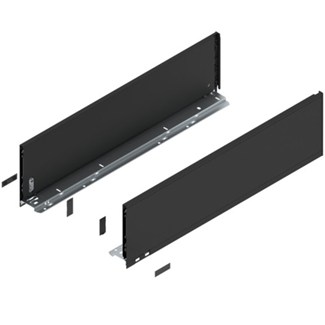 blum LEGRABOX zijkant L+R  C-hoogte, 650mm Kleur: carbon zwart