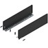 blum LEGRABOX zijkant L+R  C-hoogte, 650mm Kleur: carbon zwart