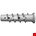 fischer Turbo cellenbetonanker - 6x50 mm - 25 st - FTP K 6