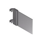 Menage confort Chic Line tussenschot antraciet b25xh85xd143mm