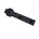 Henderson schuifdeurgarnituur - Rustic - zwart - 2 meter rail - R80/20