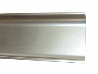 Greeplijst C- vorm RVS-look - 5000 mm