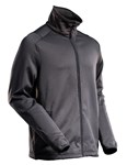 MASCOT Customized Fleecetrui rits - 22585-608 - zwart - maat M