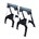 Stanley FatMax metalen zaagbokken - Twin-pack - uitschuifbaar