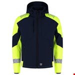 Tricorp Softshell Capuchon Reflective Redefined 406111 Ink/Yellow - maat XXL