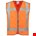 Tricorp 453017 Veiligheidsvest RWS vlamvertragend oranje maat XL-XXL