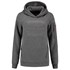 Tricorp sweater capuchon Logo dames - Premium - 304007 - steen grijs - XS